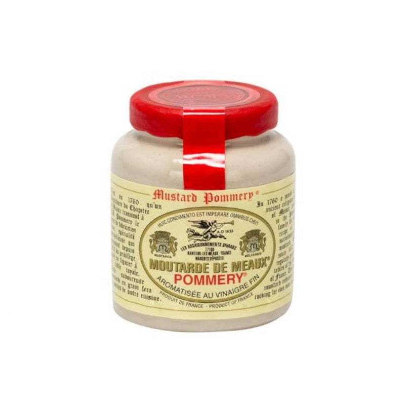 Whole Grain Mustard Stone Jar by Pommery Meaux