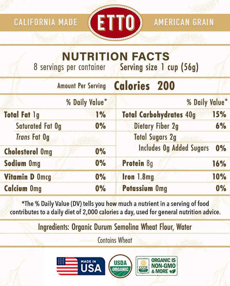 Etto Pasta - CONCHIGLIE