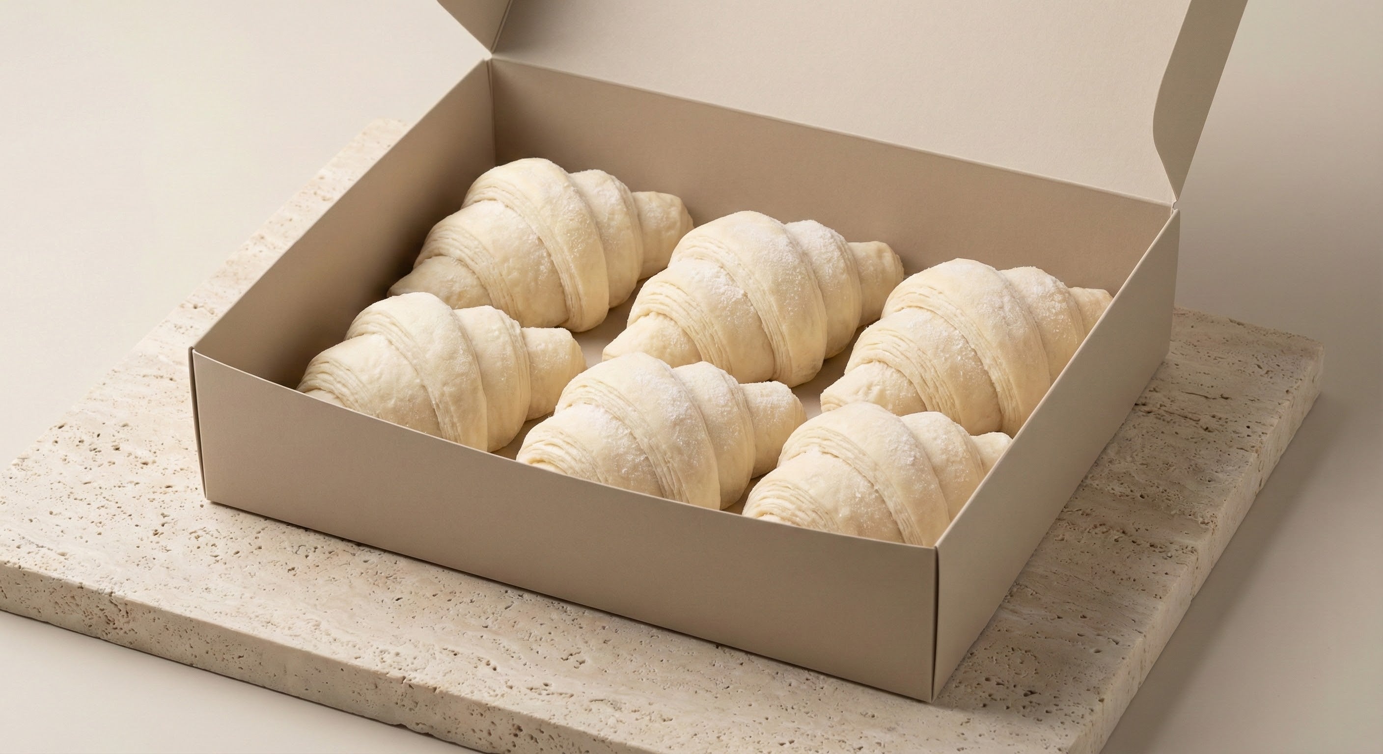 Maison Laminee 6 Butter Croissants